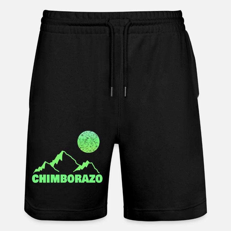 Cadeau pour le chimborazo - Short de jogging bio TRAINER Stanley/Stella unisexe - noir
