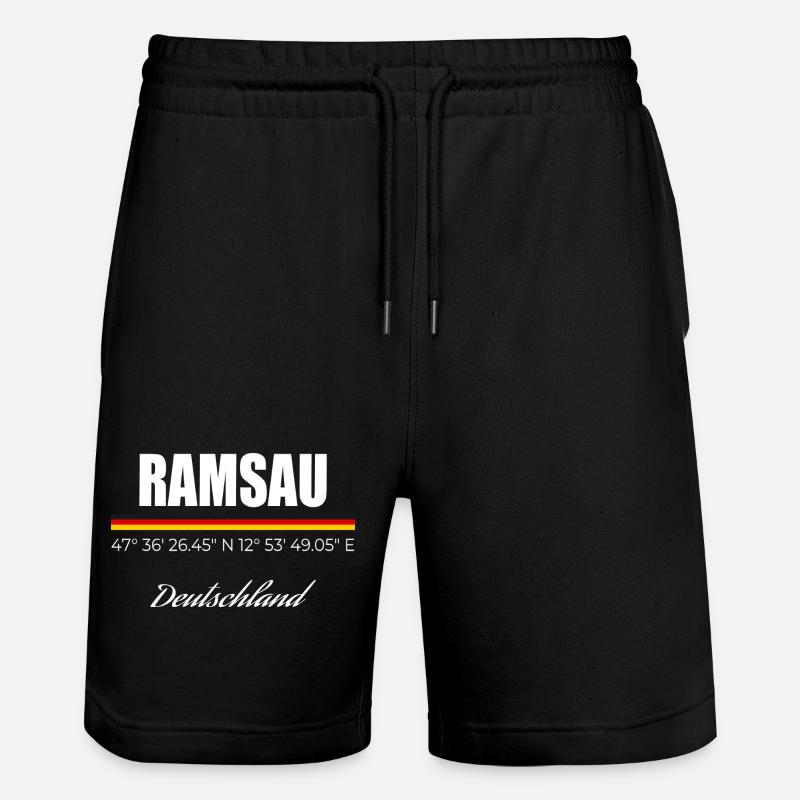 Ramsau - Short de jogging bio TRAINER Stanley/Stella unisexe - noir