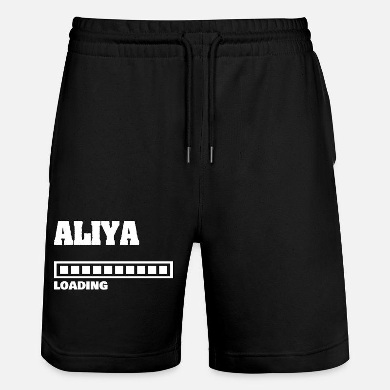 Aliya de naissance - Short de jogging bio TRAINER Stanley/Stella unisexe - noir
