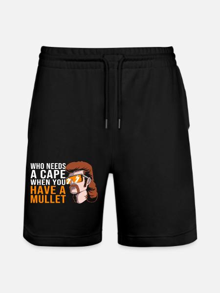 Coupe mulet Coupe mulet - Short de jogging bio TRAINER Stanley/Stella unisexe - noir
