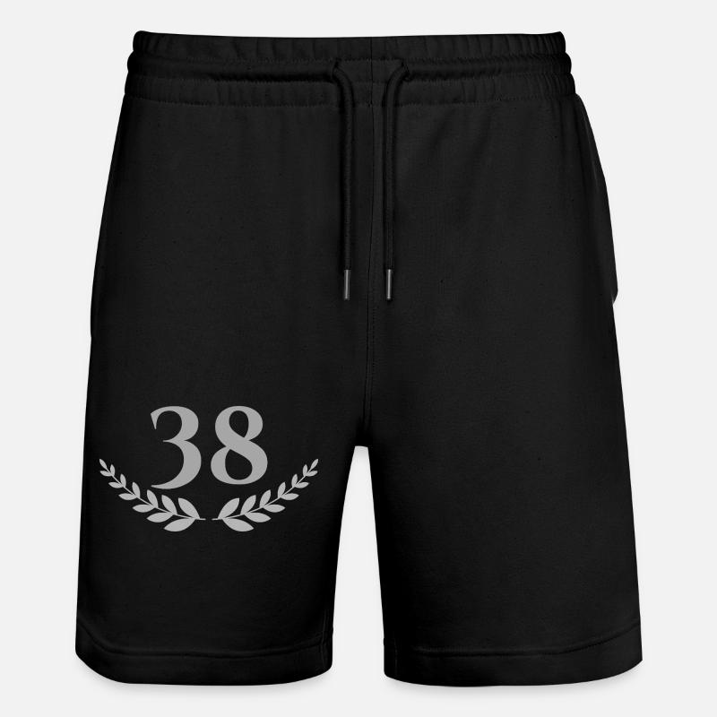 38 - Short de jogging bio TRAINER Stanley/Stella unisexe - noir