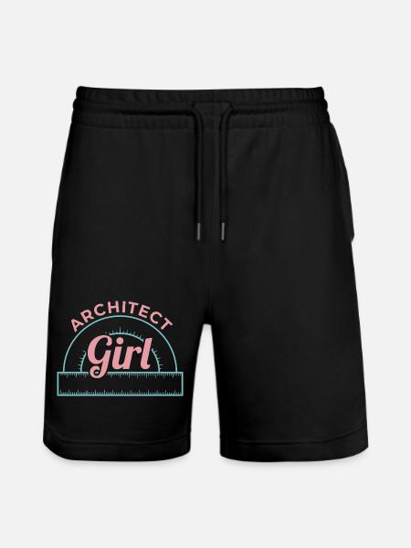 Fille Architecture - Short de jogging bio TRAINER Stanley/Stella unisexe - noir