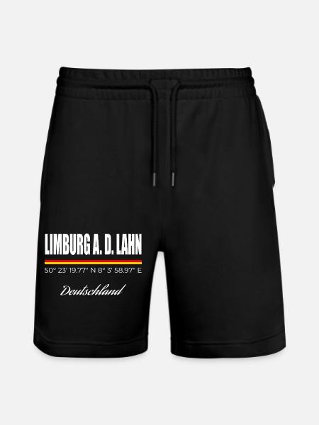Limburg an der Lahn - Stanley/Stella Unisex Bio Joggingshorts Trainer  - Schwarz