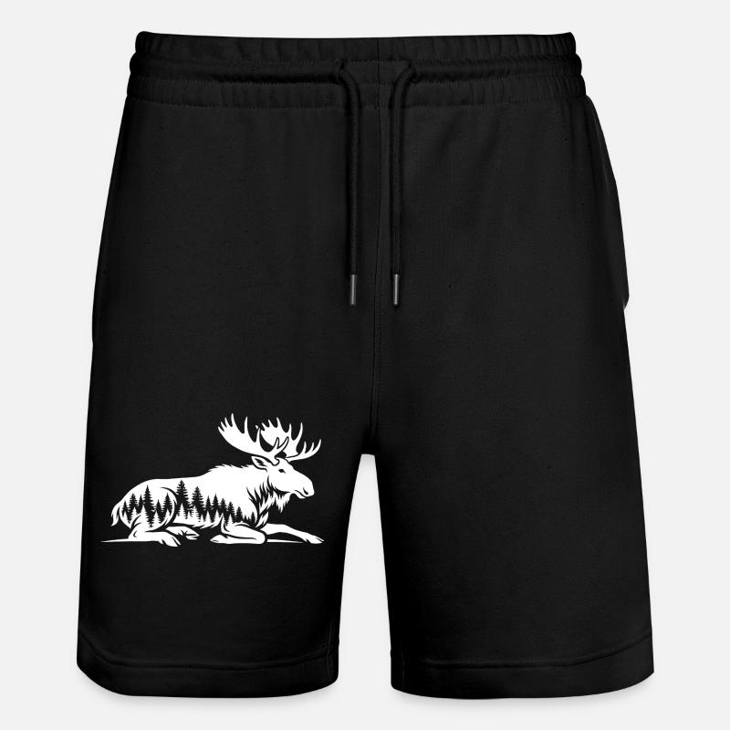 Élan - Short de jogging bio TRAINER Stanley/Stella unisexe - noir