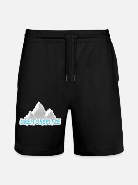 Geschenk für Dreitorspitze - Stanley/Stella Unisex Bio Joggingshorts Trainer  - Schwarz