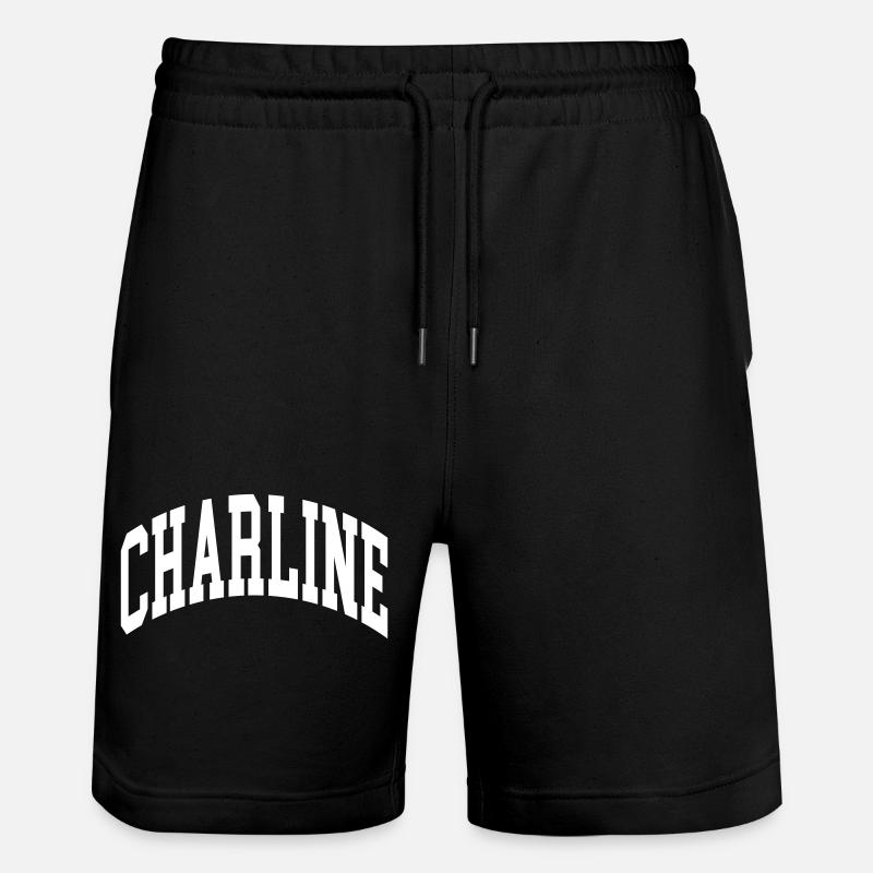 Charline - Short de jogging bio TRAINER Stanley/Stella unisexe - noir