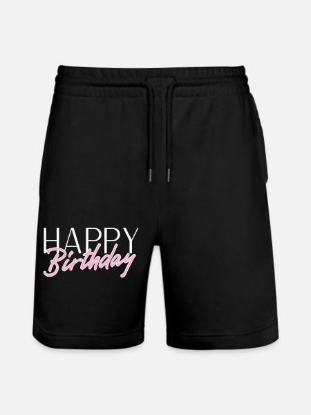 Bon anniversaire - Short de jogging bio TRAINER Stanley/Stella unisexe - noir