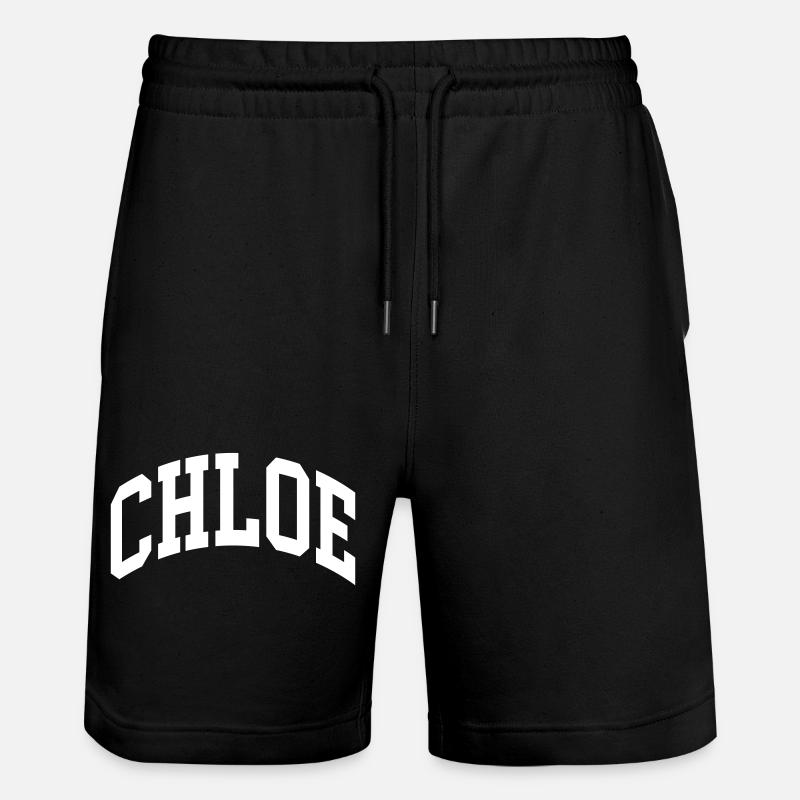 Chloe - Stanley/Stella Unisex Bio Joggingshorts Trainer  - Schwarz