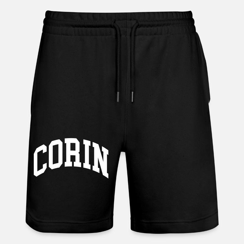 Corin - Short de jogging bio TRAINER Stanley/Stella unisexe - noir