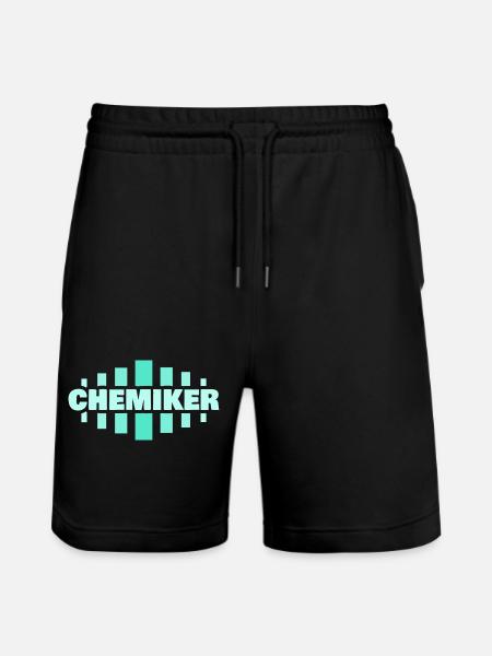 Job Chemiker - Stanley/Stella Unisex Bio Joggingshorts Trainer  - Schwarz