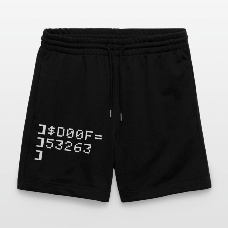 DOOF Code 8 bits Nerd Terminal Pixel Retro Short de jogging bio TRAINER Stanley/Stella unisexe