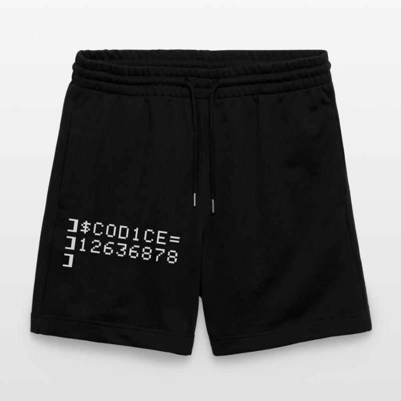 C0D1CE Codice 8-Bit Esadecimal Code Nerd Pix Stanley/Stella Trainer Unisex Organic Jogging Shorts