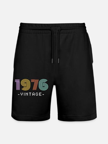 50e anniversaire - Short de jogging bio TRAINER Stanley/Stella unisexe - noir