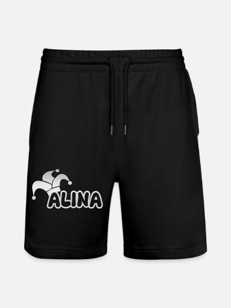Fastnacht Alina - Stanley/Stella Unisex Bio Joggingshorts Trainer - Schwarz
