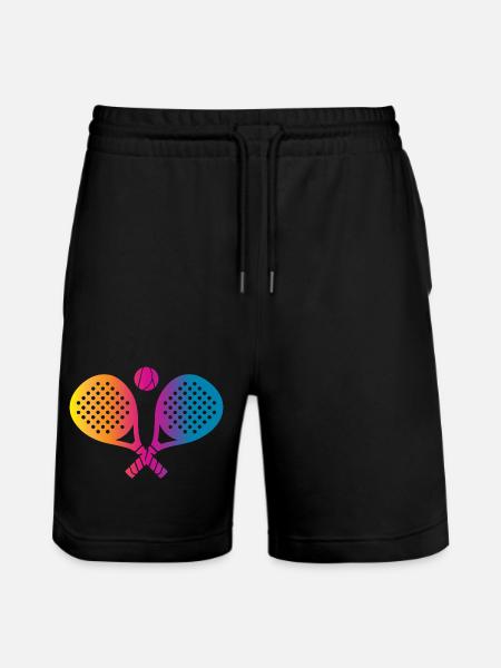 Padel Sport - Stanley/Stella Unisex Bio Joggingshorts Trainer - Schwarz
