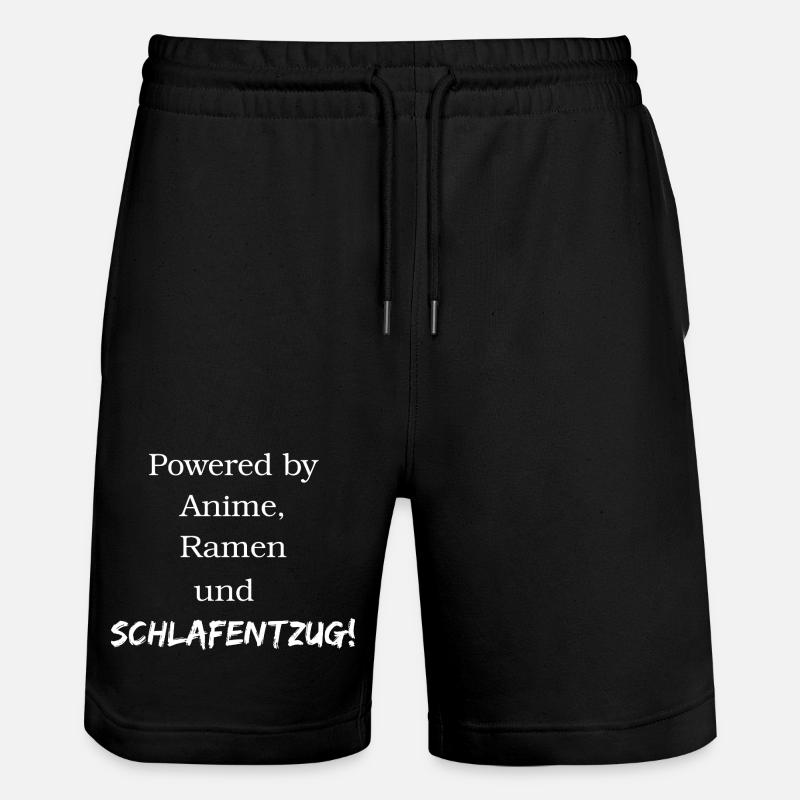 Powered by - Stanley/Stella Unisex Bio Joggingshorts Trainer  - Schwarz