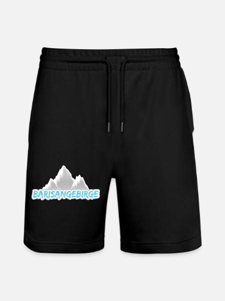 BarisanGebirge Berglandschaft - Stanley/Stella Unisex Bio Joggingshorts Trainer  - Schwarz