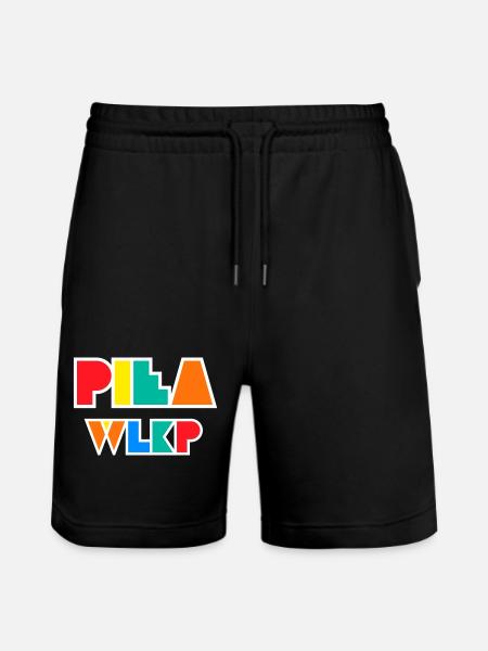 Saw Wlkp. Geometric Logo - Stanley/Stella Trainer Unisex Organic Jogging Shorts - black