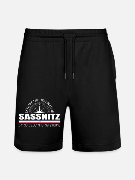 Sassnitz - Stanley/Stella Unisex Bio Joggingshorts Trainer  - Schwarz