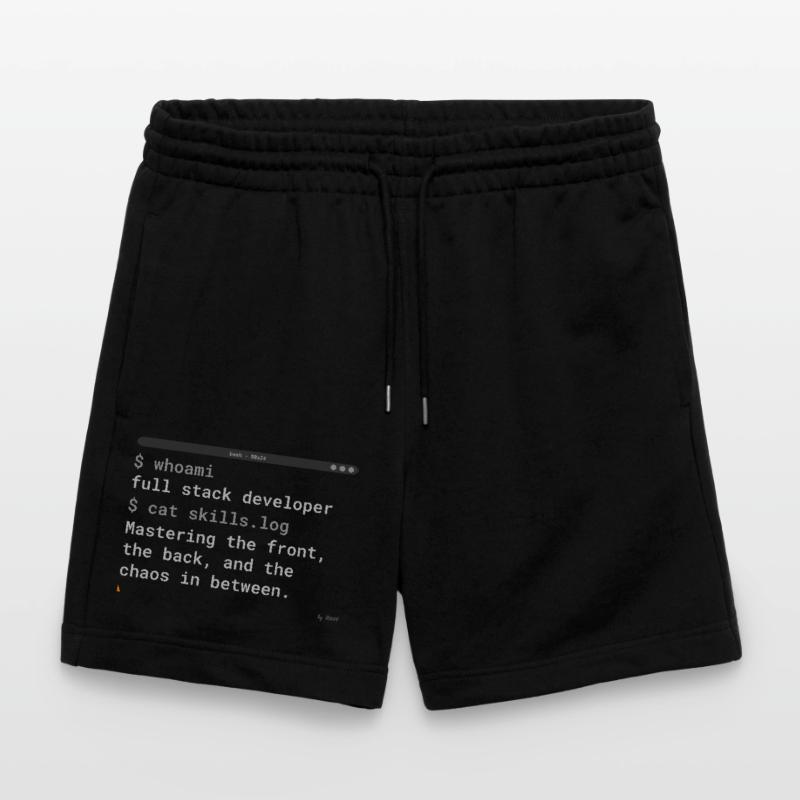 Conception de terminaux développeurs Full Stack Short de jogging bio TRAINER Stanley/Stella unisexe