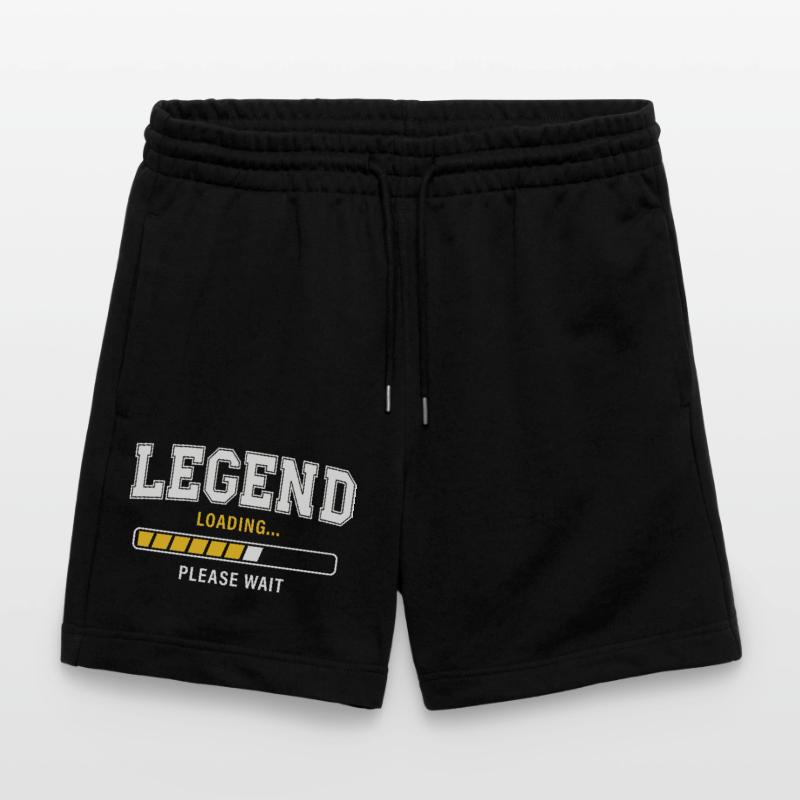 Legend Loading Please Wait Stanley/Stella Trainer Unisex Organic Jogging Shorts