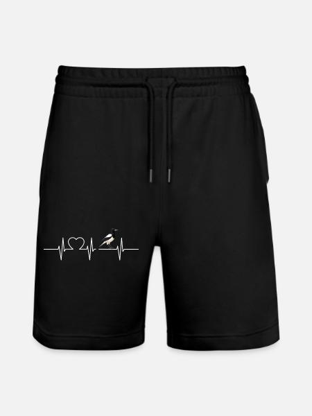 Pies Magpie - Short de jogging bio TRAINER Stanley/Stella unisexe - noir