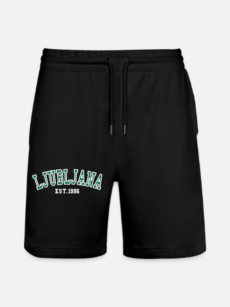 Ljubljana Est. 1996 - Stanley/Stella Trainer Unisex Organic Jogging Shorts - black