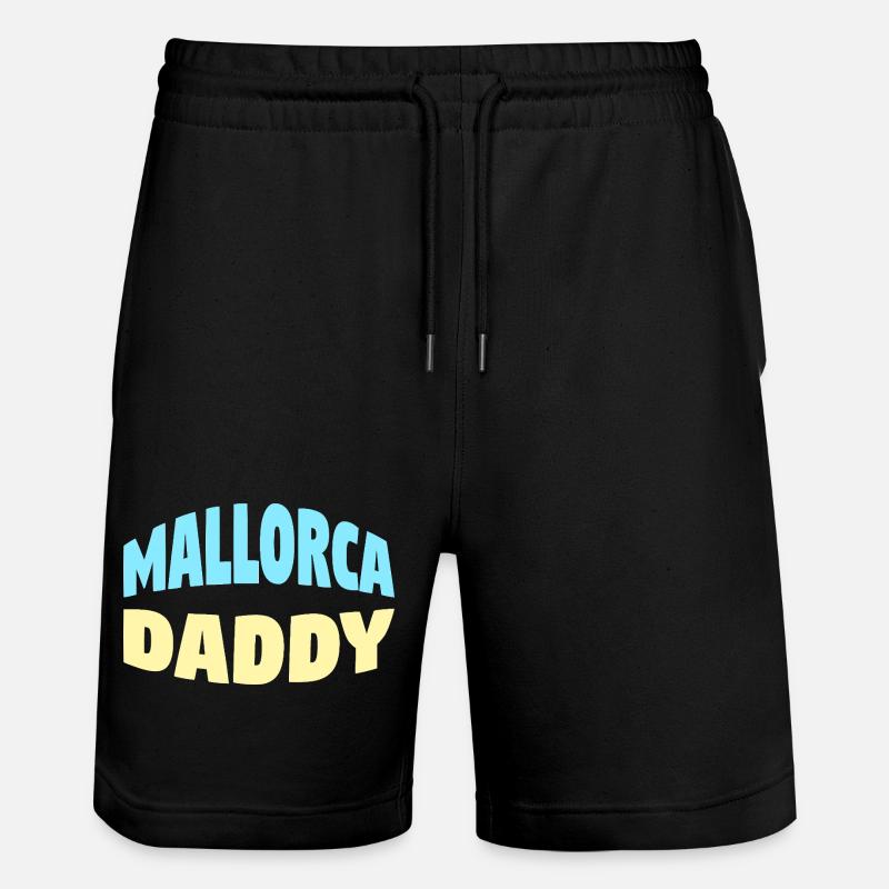 Papa de Majorque - Short de jogging bio TRAINER Stanley/Stella unisexe - noir