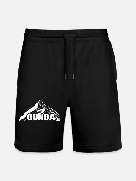 Bergsteigen Gunda - Stanley/Stella Unisex Bio Joggingshorts Trainer  - Schwarz
