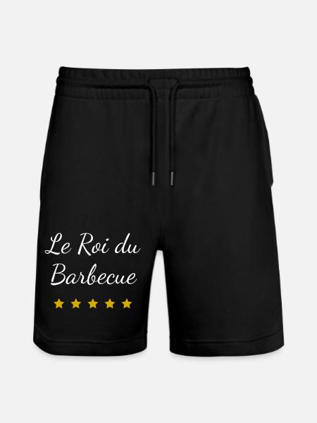 Roi du Barbecue - Short de jogging bio TRAINER Stanley/Stella unisexe - noir