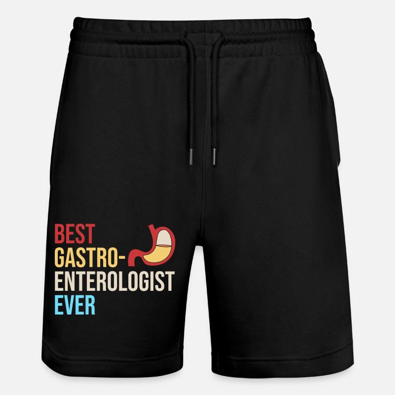 Gastroenterology - Stanley/Stella Trainer Unisex Organic Jogging Shorts - black