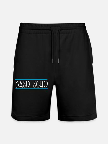 Basd scho Bayern Bavarian - Stanley/Stella Trainer Unisex Organic Jogging Shorts - black