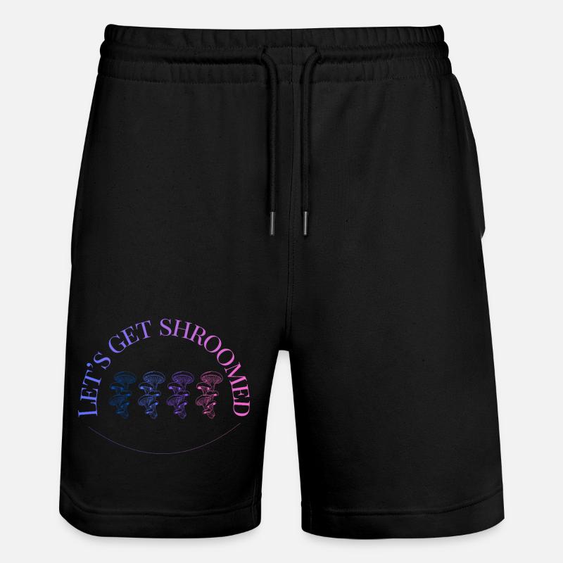 Hymne du Dégradé des Champignons - Short de jogging bio TRAINER Stanley/Stella unisexe - noir