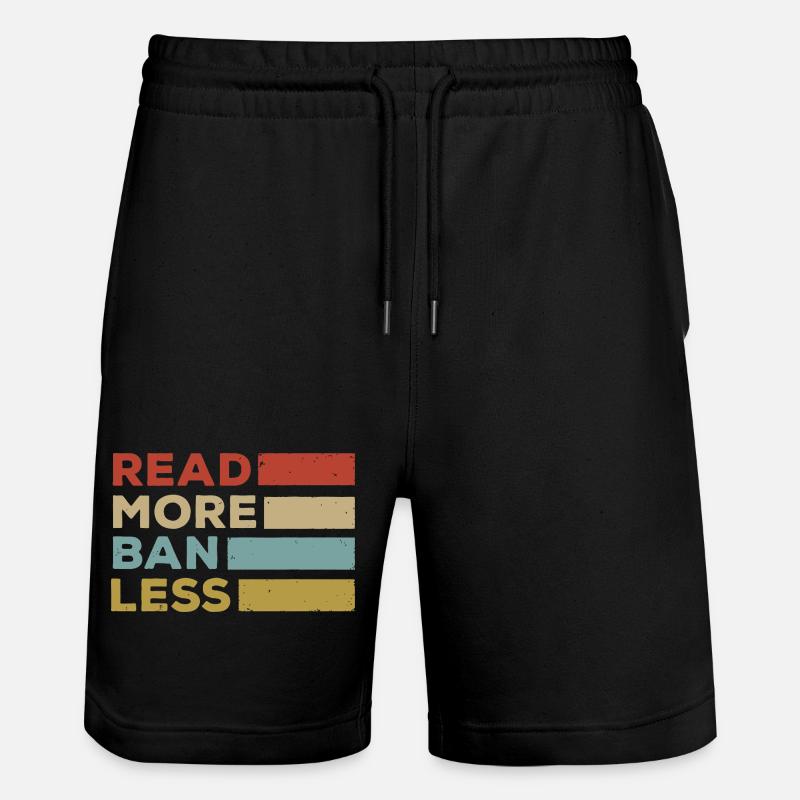 Lire la suite Interdire moins - Short de jogging bio TRAINER Stanley/Stella unisexe - noir