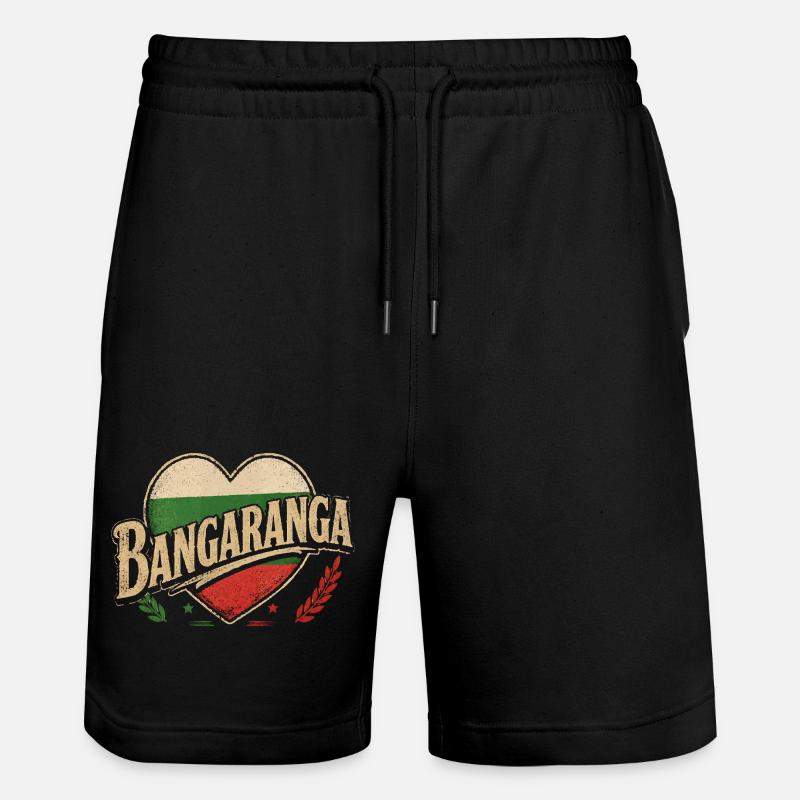 Bulgarian Bangaranga - Stanley/Stella Trainer Unisex Organic Jogging Shorts - black