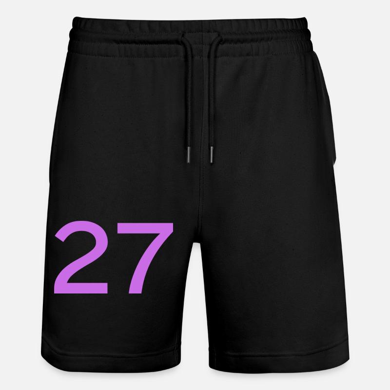 27 - Short de jogging bio TRAINER Stanley/Stella unisexe - noir