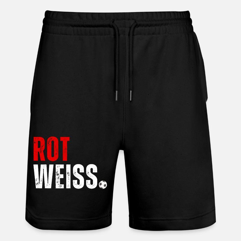 Essen, meine Stadt! - Stanley/Stella Unisex Bio Joggingshorts Trainer  - Schwarz