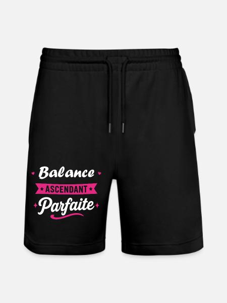 Balance Ascendant Parfaite - Short de jogging bio TRAINER Stanley/Stella unisexe - noir