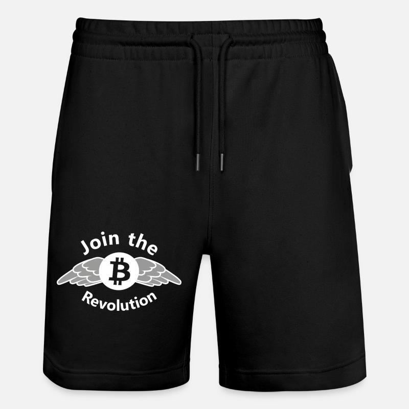 Révolution BitWings - Short de jogging bio TRAINER Stanley/Stella unisexe - noir