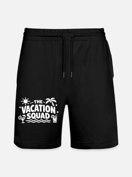 Die Urlaubstruppe - Stanley/Stella Unisex Bio Joggingshorts Trainer - Schwarz