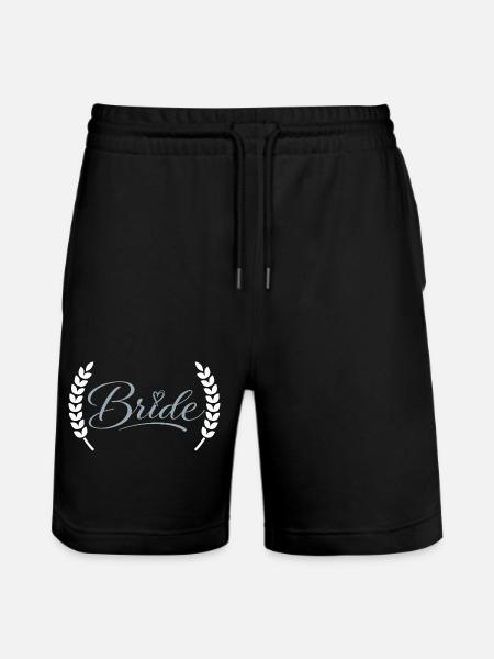 Mariée - Short de jogging bio TRAINER Stanley/Stella unisexe - noir