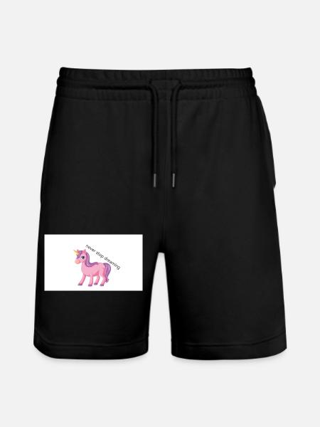 20260513_014136 - Stanley/Stella Trainer Unisex Organic Jogging Shorts - black