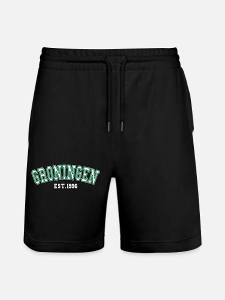 Groningen Est. 1996 - Stanley/Stella Trainer Unisex Organic Jogging Shorts - black