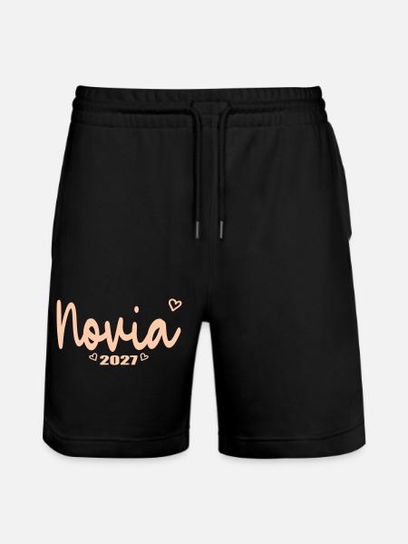 Spanish Bride - Wedding 2027 - Stanley/Stella Trainer Unisex Organic Jogging Shorts - black