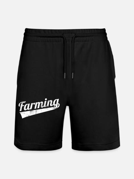 Agriculture - Short de jogging bio TRAINER Stanley/Stella unisexe - noir