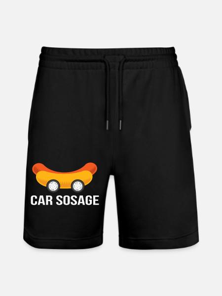 Auto Sosage S84 - Stanley/Stella Unisex Bio Joggingshorts Trainer - Schwarz