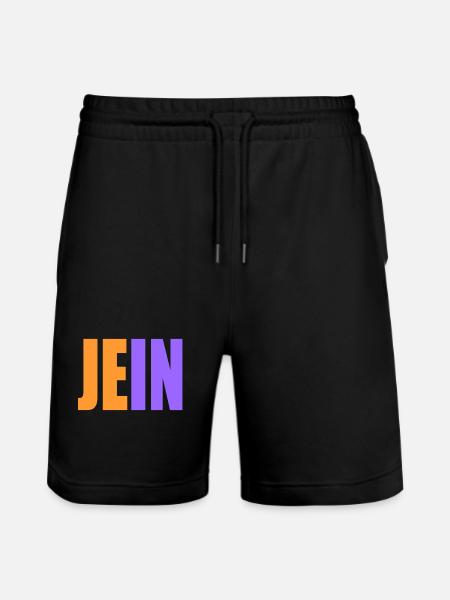 JEIN - Stanley/Stella Unisex Bio Joggingshorts Trainer - Schwarz