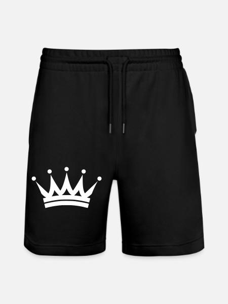 Couronne - Short de jogging bio TRAINER Stanley/Stella unisexe - noir