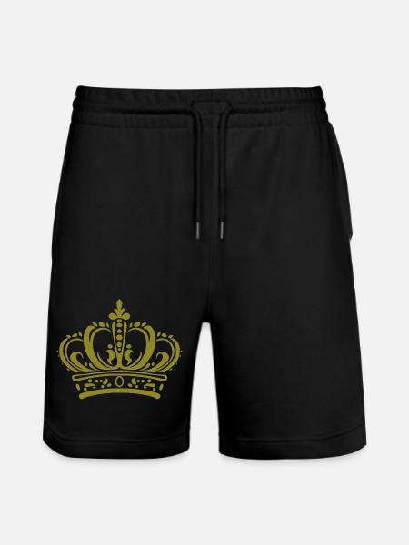 Couronne - Short de jogging bio TRAINER Stanley/Stella unisexe - noir