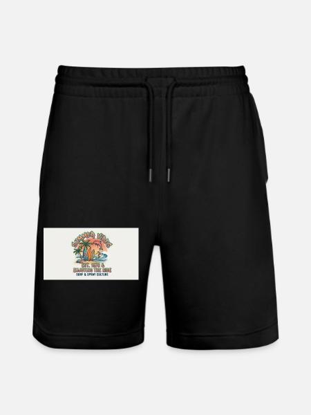 1783858955260 - Short de jogging bio TRAINER Stanley/Stella unisexe - noir